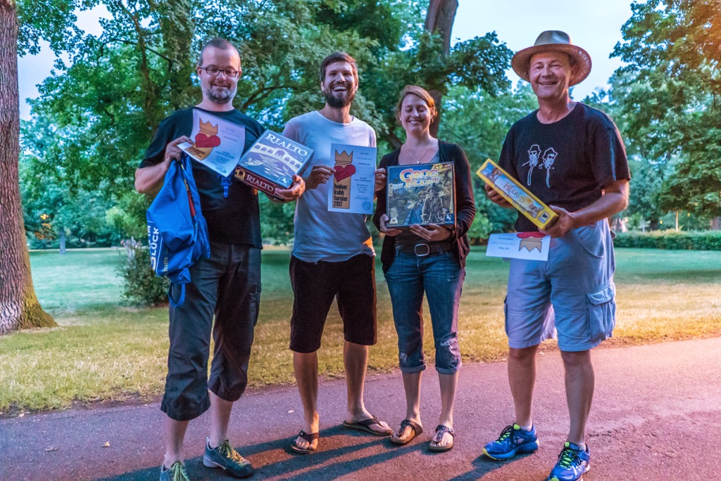 Frau Rauschers Erben sind die Kubb-Könige 2017